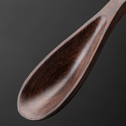 Porcelain brand tea tea set (cipaiming teaset) Porcelain brand tea ebony tea spoon tea spoon tea set accessories household tea tea spoon ebony <Pipa> tea spoon