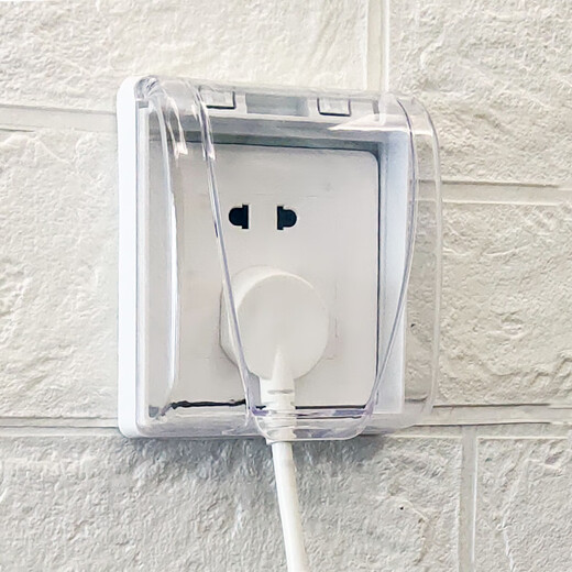 GEIYURIC86 type boîte étanche auto-adhésive couvercle de commutateur prise couvercle de protection boîte anti-éclaboussures salle de bains toilette couvercle étanche