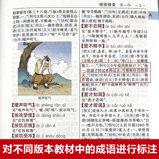 Multifunctional Idiom Dictionary Color Edition + Idiom Solitaire + Idioms + Proverbs and Idioms (4 volumes)