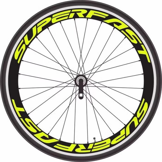 Chuangjingyi chooses suitable ad350 stickers for road bikes Xidesheng AD350/300 stickers road wheel set stickers bicycle wheels laser (one round 2 sides)
