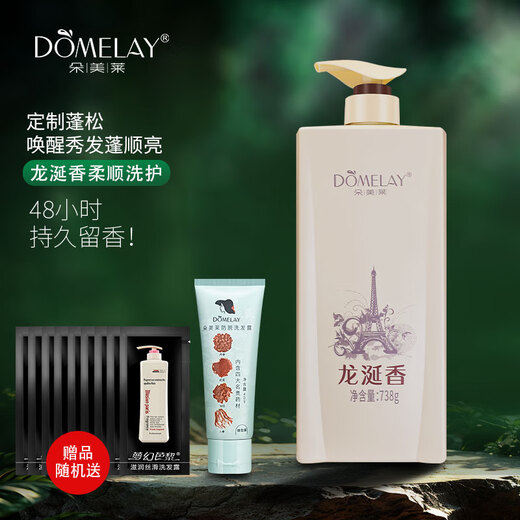 Dome Laido Dome Laido Shampoo Ölkontrolle Flauschige Frauen Langzeitgeschmackskontrolle Ölkontrolle Anti-Tand-Tand-Tand-Tand-Waschcreme Shampoo SHAMPOO SHAMPOO SHAMPOO 738G