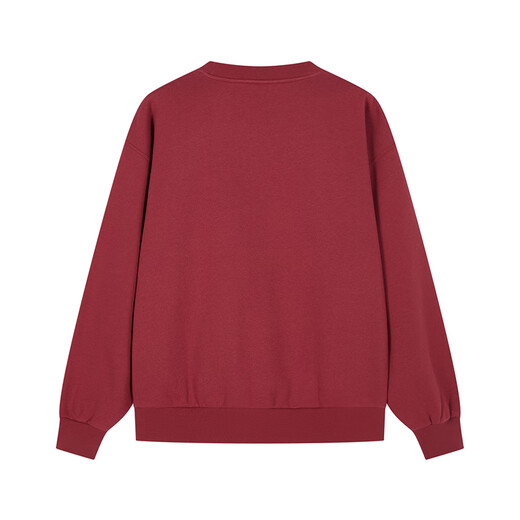 Champion Champion Sweatshirt Men's 2024 Winter New Trendy Brand Casual Tops Simple Cotton American Retro Red M