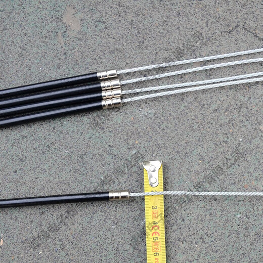 
Juli hand pulling truck pulling wire manual platform car pulling wire hydraulic lifting platform special pressure relief wire small trolley wheel lift brake line accessories load 1 ton total length 1260*1480mm