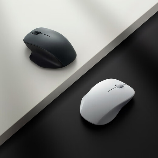Xiaomi Wireless Mouse Comfort Edition Plain White Gray 2.4GHz Wireless Office Mouse Mouse Wireless Lightweight Soft Sound Desktop Laptop Mouse Xiaomi