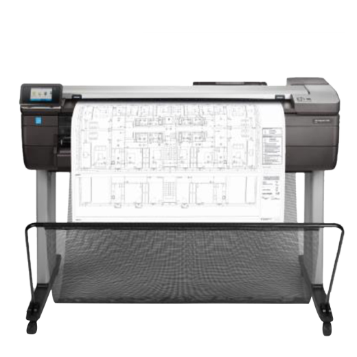 HP (HP) A1A0 Plotter HP T230/T250/T650/T730/T830/T850/T950 Impresoras de gran formato Ingeniería CAD Gran Picture BluePrint White Imagen de color Imagen mecánico HP T830 A1-24 pulgadas 4 colores (tres años por venir)