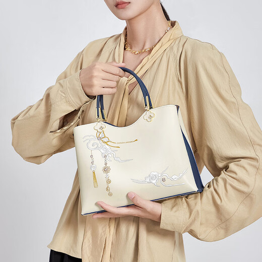 Cnoles handbag women's large capacity high-end brand gift for girlfriend and wife's birthday single shoulder crossbody bag