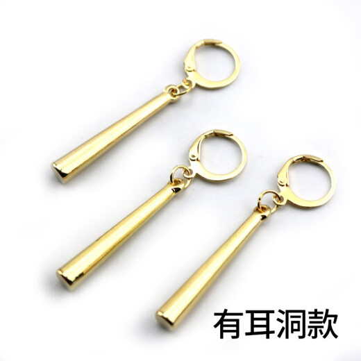 
MOLC Zoro earrings TikTok same style earrings without ear piercing earrings for men One Piece new style trendy personalized ear clips for women's day gift Zoro earrings E1049