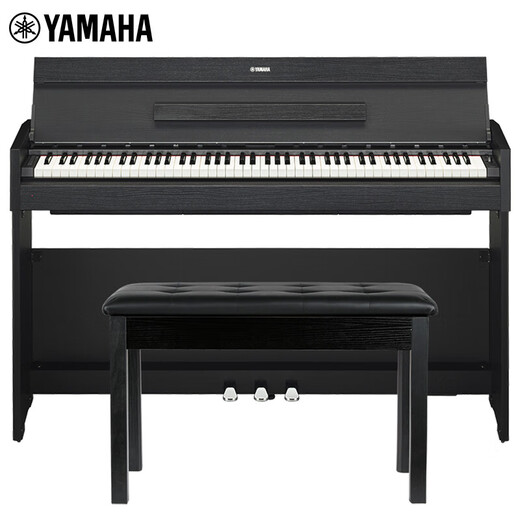 YAMAHA YDP-S55B electric piano 88 key heavy hammer three-pedal children's adult vertical smart electronic piano black
