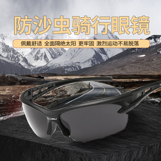 Haolebao cycling glasses outdoor sports windproof sandworm cycling glasses men and women bicycle mountain bike goggles