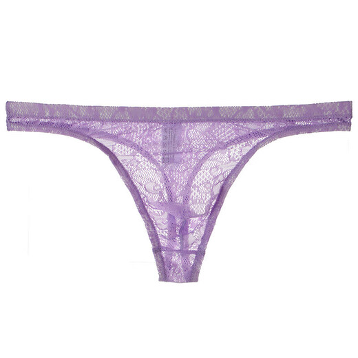 
Sexy underwear underwear men's lace transparent thong thin sexy underwear Sexy tempting T-pants Mesh Transparent White M