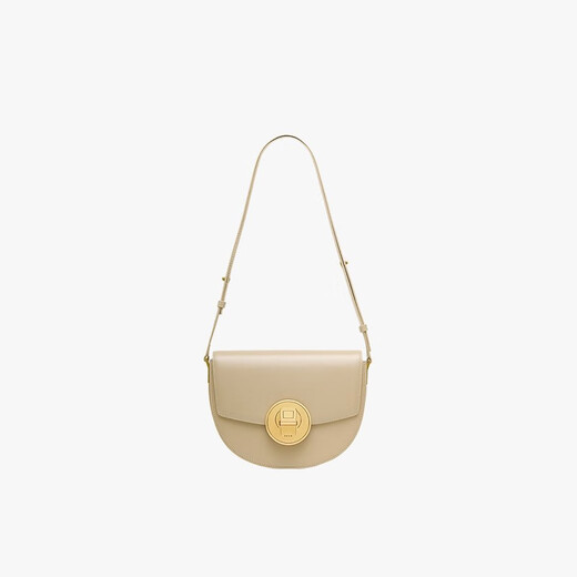 Peco [Difícil de convencer el mismo estilo] 866 RETRO RETRO RETRO Crossbody de cuero Crossbody semicircular Bag de un hombro Regalo de nicho para la novia Color Color de color Color Frotada Caca Caquera Stock