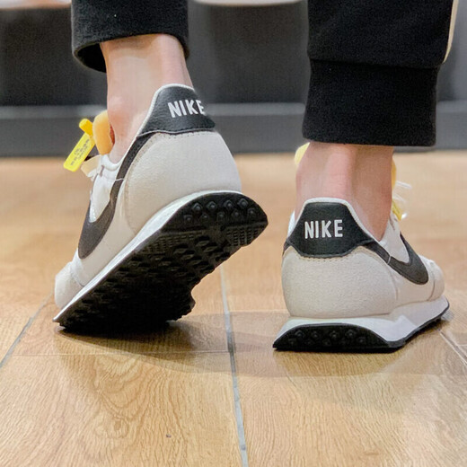 耐克（NIKE）男鞋2025夏季新款WAFFLE TRAINER 2透气轻便复古休闲鞋子 DH1349-100 43