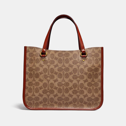 COACH蔻驰手袋 Tyler Carryall 28 系列女士经典老花时尚手提单肩包托特包 经典老花C3889