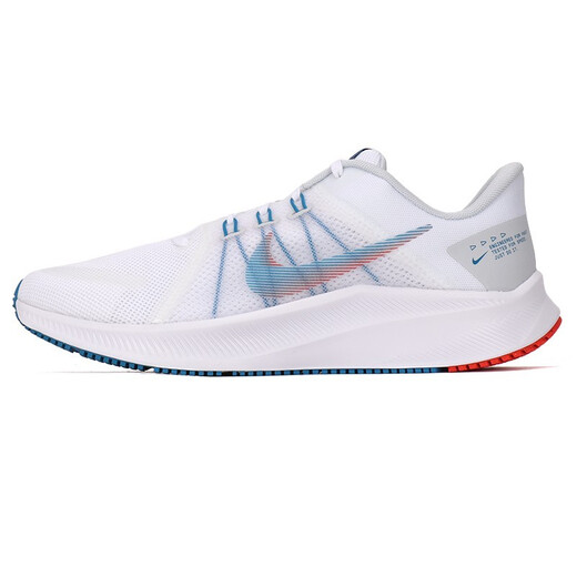 Nike (Nike) Herrenschuhe Neue Quest 4 Sportschuhe Leicht, lässig, atmungsaktiv, fliegende Liegestütze Jogging-Schuhe dämpft Laufschuhe DA1105-101 41
