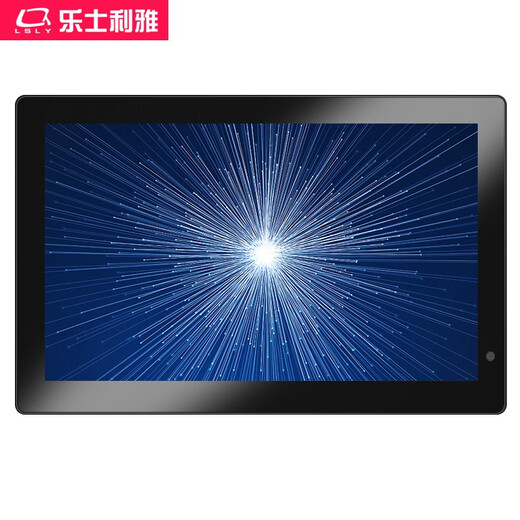 LSLY LSLY 15,6-Zoll-hochauflösender digitaler HD-Fotorahmen mit Vollansicht, elektronischer Fotoalbumständer für zu Hause, an der Wand montierter elektronischer Fotorahmen, 15,6-Zoll-Spiegel aus schwarzem gehärtetem Glas, kostenloses 32-G-USB-Flash-Laufwerk + Wandplatine