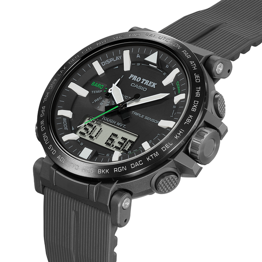 Casio (Casio) Watch gibt Jungen Protrek Solar Smart Sports Japanisch und koreanischer Quarz Uhr Birthday Gift Student PRW-6621Y-1 Luftdrucktemperaturmessung
