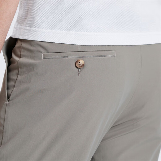 Tanzen Sie mit dem Wolf [schnell trockener vierseitiger elastischer] elastischer atmungsaktiver Frühling und Sommer leicht zu handhaben Pendler Männer lässig Hosen 701 Khaki 30