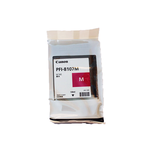佳能原装PFI-8107/8207墨盒 IPF671 771 681 781 786绘图仪 PFI-8107五色一套 130ml*5