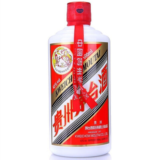 茅台（MOUTAI）飞天 酱香型白酒 43度 500ml 单瓶装【名酒鉴真】