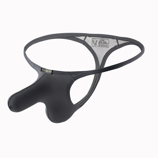 Please Confidential Shipping New Men's Underwear Mesh Breathable Low Waist Ice Silk Nose Thong Fashion Room S Red