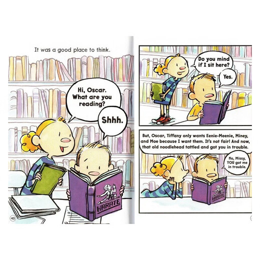 英文原版 米西系列 4册 Missy's Super Duper RoyalDeluxe 赠音频 全彩桥梁书  6-15岁 学乐大树Branches系列美国学乐出版社  小学教辅