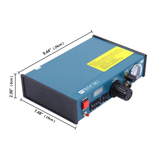 
FEITA dispensing machine fully automatic digital display glue dropping machine semi-automatic solder paste silicone UV glue foot-pedal type glue filling machine dispensing accessories FEITA 983 digital display [including accessories]