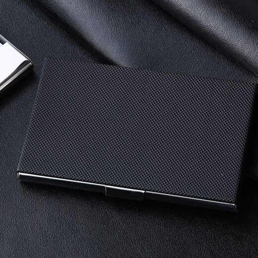 Createmagic Visitenkartenhalter-Kartenbeutel für Männer Ultra-dünner Business High-End-Luxus tragbare Damen exquisite Visitenkartenbox für Freundengeschenk