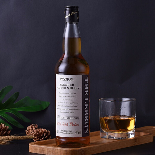 派斯顿（PASSTON）原瓶进口 苏格兰威士忌洋酒40°烈酒 雪莉风味 调酒微醺自饮聚餐 双支装（1400ml）