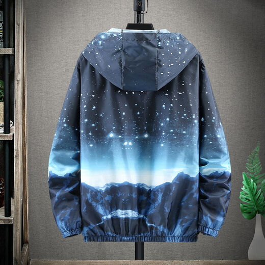 Reyao summer sun protection clothing for men plus fat and quick-drying sunshade outdoor fishing jacket takeaway sun protection clothing sun protection clothing camouflage style dark green S 60-80Jin Jin is equal to 0.5 kg