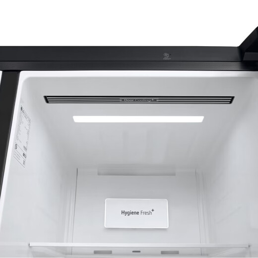 LGLG S652GTW16B Yubing-Serie Doppelter Kühlschrank Creme Weißglas Panel 655L großer Kapazität Kühlschrank
