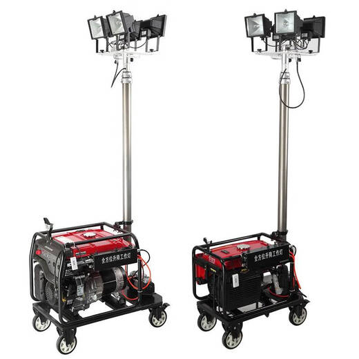 ZGHHDQ power generation type ZL8301-B mobile lifting working lamp QC550A, XTJ-404QBK, ZW3500B