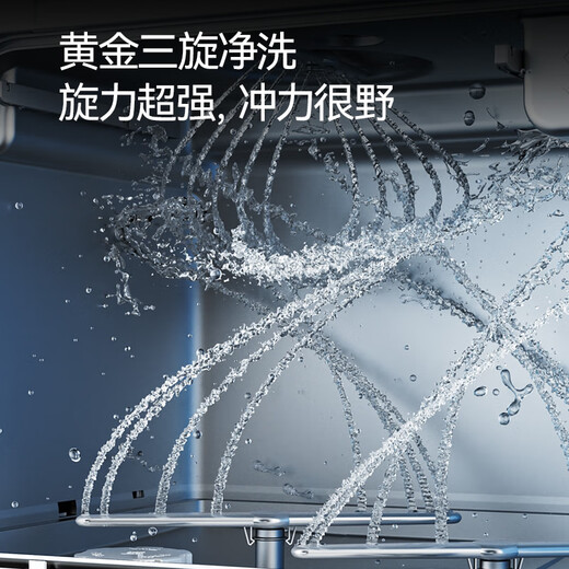 CASDON's national subsidy is 6 sets of dishwashers, desktop embedded disinfection all-in-one machine, small dishwasher on the table, no installation required, wall-mounted, color screen, washing, drying and storage, first-class water efficiency K3, maternal and child-grade cleaning, double-power deep cleaning, desktop dishwasher K3