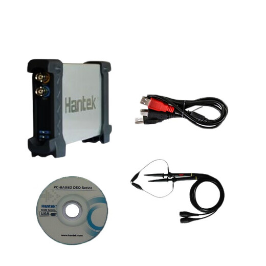 汉泰克虚拟示波器Hantek6052BE6102BE双通道虚拟USB示波器200M带宽 Hantek6212BE（200MHz）
