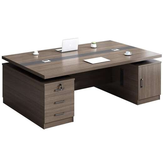 Shengli single desk boss desk executive desk office manager supervisor financial computer desk 1.4*0.6 single desk