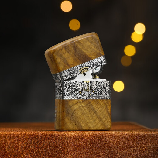 Zippo [Ruyi Jixiang/Longseng Sihai] Leichtere windprofessionelle Kerosin -Holz -Geschenkbox -Sammlung Longseng Sihai (DY9902TM) All Code