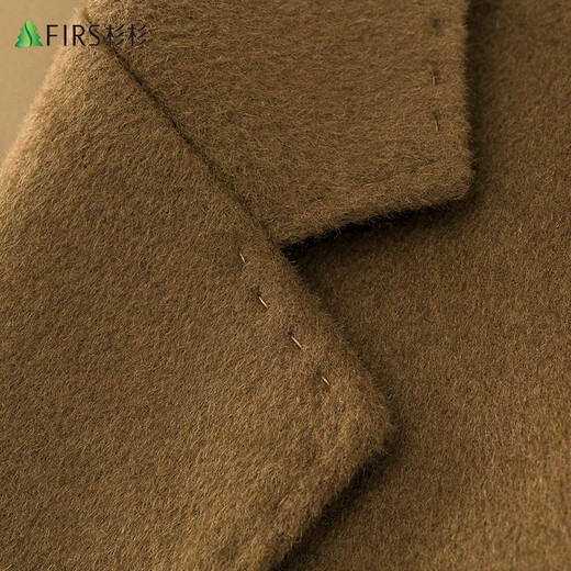 Shanshan 100% wool double-sided woolen coat men's autumn and winter mid-length casual woolen windbreaker woolen work coat for men