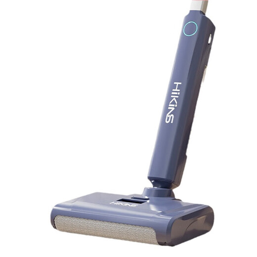 Haiqingxin (HiKiNS) wireless floor scrubber sweeping and mopping integrated self-cleaning dry wet separation sweeping and mopping household floor scrubbing machine [unique design] P7 ink blue is easy to use and beautiful