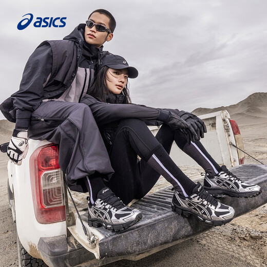 亚瑟士ASICS跑步鞋男鞋耐磨抓地越野运动鞋透气跑鞋 GEL-KAHANA 8 SP 黑色/银色 42