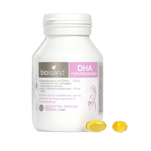 Bio Island Bio Island DHA supplement for pregnant women and mothers 60 capsules/bottle Australia
