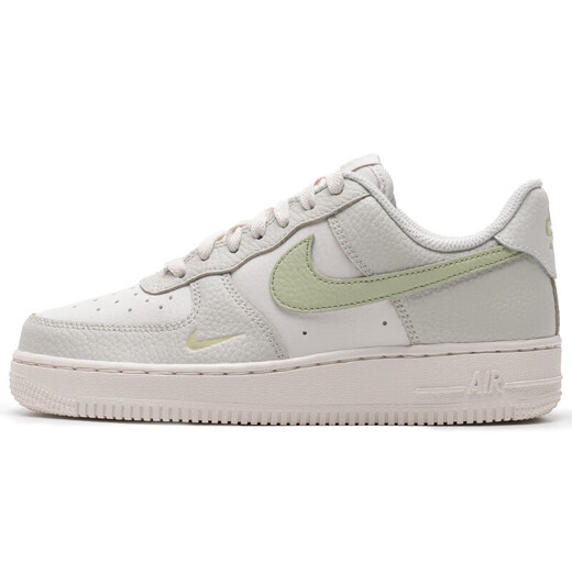 Nike (Nike) Schuhe für Frauen Air Force 1 Air Force 1 Af1 Lychee Leder kleine weiße Schuhe Casual Schuhe Sportschuhe IB3881-001 Weißes Grün 38.5