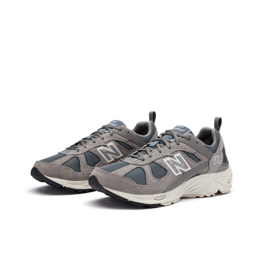 NEW BALANCE  NB878官方老爹鞋男鞋女鞋复古轻便网面低帮休闲运动鞋 城堡灰/雾霾蓝 CM878KO1 42 (脚长26.5cm)