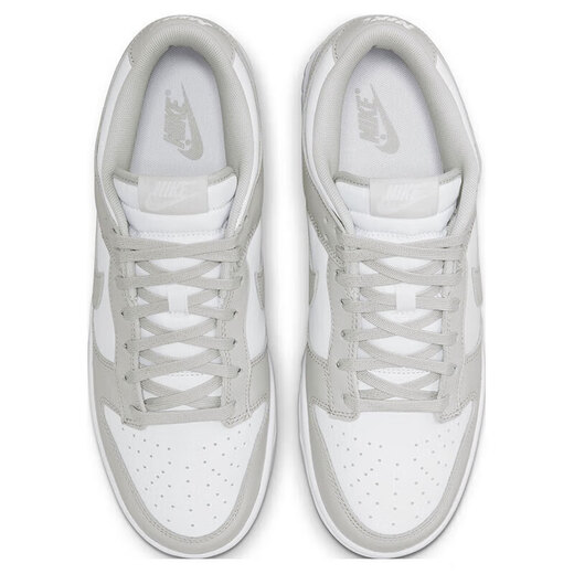 Nike (Nike) Chaussures décontractées rétro pour hommes Dunk Sneakes d'amortissement gris et blanc DD1391-100 46