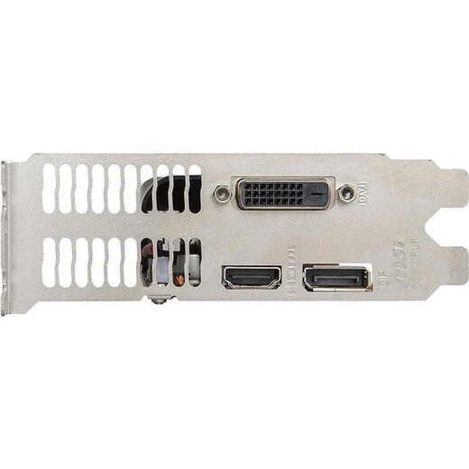 微星（MSI）【JD物流 日本直邮】显卡台式电脑独立显卡游戏剪辑全新 GTX 1050 Ti 4GT LP