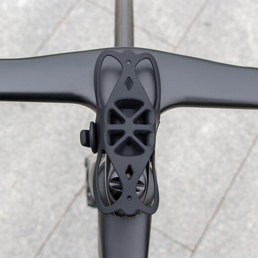 GUB silicone mobile phone strap cycling rack bracket bicycle mountain road bicycle handlebar integrated straight and bent handlebar universal P9 orange