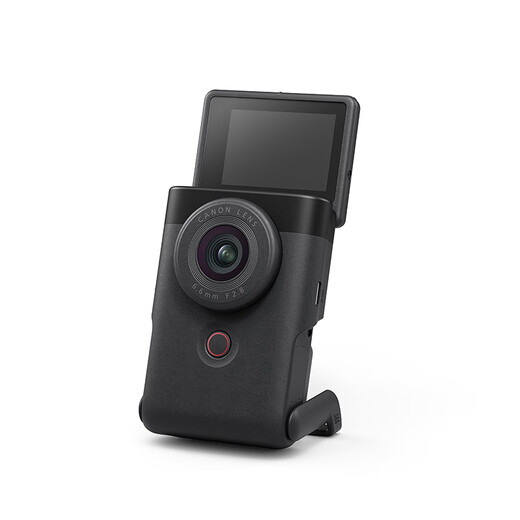 Canon PowerShot V10 Vlog digital camera, lightweight and portable, easy to shoot high-quality Vlog, black