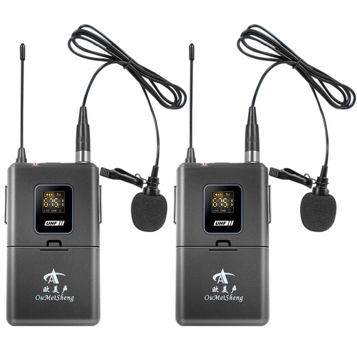 Ou Mei Sheng Audio Original Wireless Headset Waist Pack Lavalier Microphone H8/518 Outdoor Audio Special Microphone Ou Mei Sheng Waist Pack Lavalier Microphone 1 Set