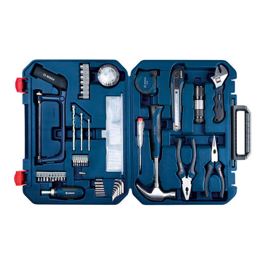 Bosch (BOSCH) tool box household multi-functional hardware hand tool set 108 pieces full set storage home plumber repair 108 piece hand tool set