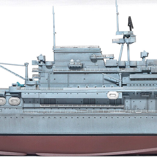 Academy Aide US WARMISHIP Aircraft Carrier Warship Assembly Armee Simulationsmodell Geschenk für Jungen 1/700 CV-6 Enterprise-Ätzplatte 14224