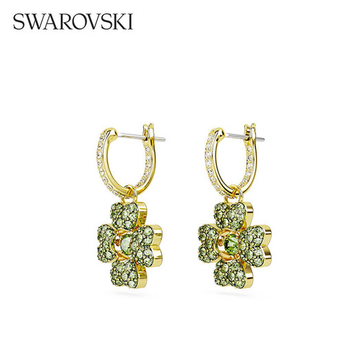 Swarovski (SWAROVSKI) IDYLLIA lucky four-leaf clover earrings female birthday gift female 5670664