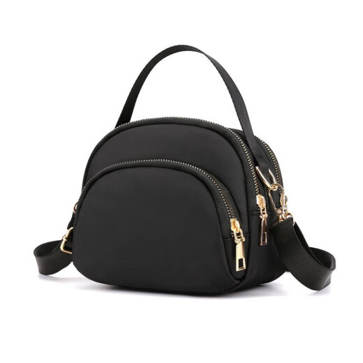 Kangaroo (KANGAROO) 2023 new casual nylon cloth bag women's shoulder crossbody bag simple coin mobile phone bag lightweight portable small bag red